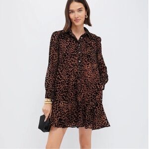 NWT Tuckernuck Callahan Leopard Print Dress